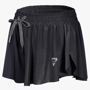Flowy black athletic shorts